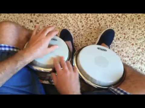 Video: Martillo rhythm played on bongo